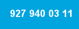 927 940 03 11 927 940 03 11